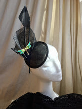 Load image into Gallery viewer, Dragonfly art deco headpiece.