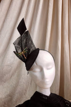 Load image into Gallery viewer, Dragonfly art deco headpiece.