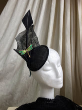 Load image into Gallery viewer, Dragonfly art deco headpiece.