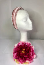 Load image into Gallery viewer, Soft pink rose quartz headband