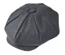 Load image into Gallery viewer, Peaky Blinders Style Baker Boy Cap