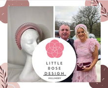 Load image into Gallery viewer, Pleated crinoline headband- The Caroline