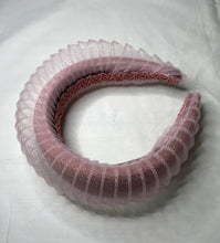 Load image into Gallery viewer, Pleated crinoline headband- The Caroline
