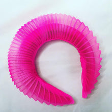 Load image into Gallery viewer, Pleated crinoline headband- The Caroline