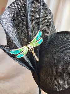 Dragonfly art deco headpiece.